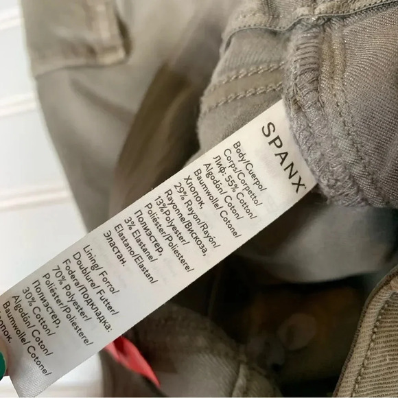 Spanx Stretch Twill Skinny Cargo Pants - Picture 3 of 10